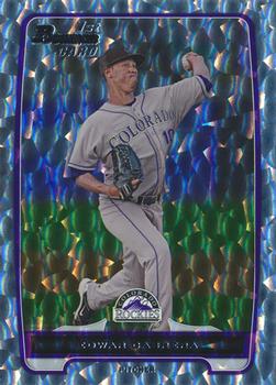 2012 Bowman - Prospects Silver Ice #BP64 Edwar Cabrera Front
