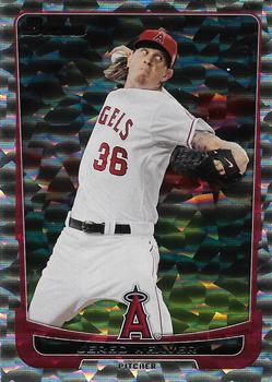 2012 Bowman - Silver Ice #3 Jered Weaver Front