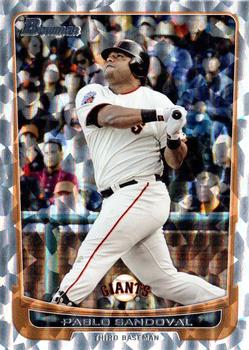 2012 Bowman - Silver Ice #14 Pablo Sandoval Front