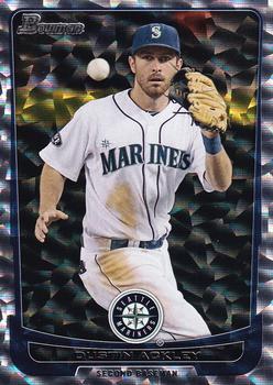 2012 Bowman - Silver Ice #143 Dustin Ackley Front