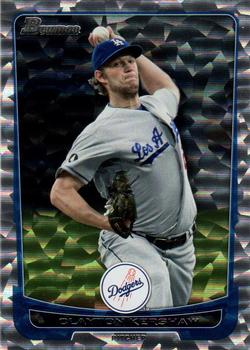 2012 Bowman - Silver Ice #151 Clayton Kershaw Front