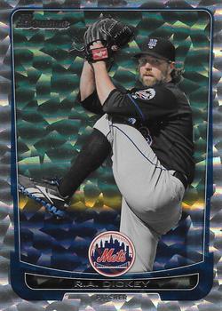 2012 Bowman - Silver Ice #160 R.A. Dickey Front