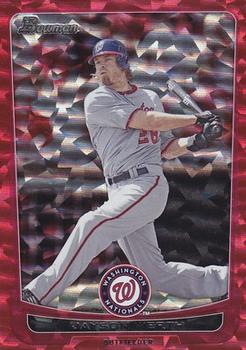 2012 Bowman - Silver Ice Red #185 Jayson Werth Front