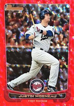 2012 Bowman - Silver Ice Red #73 Justin Morneau Front