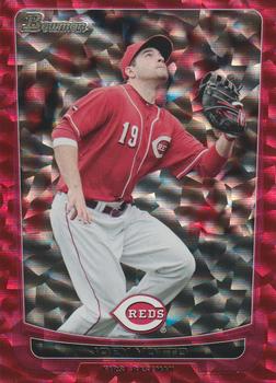 2012 Bowman - Silver Ice Red #82 Joey Votto Front