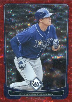 2012 Bowman - Silver Ice Red #149 Evan Longoria Front