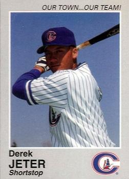 1995 Columbus Clippers #NNO Derek Jeter Front