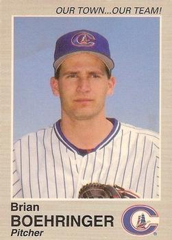 1995 Columbus Clippers #NNO Brian Boehringer Front
