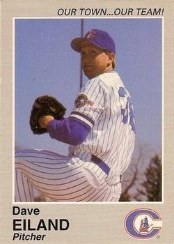 1995 Columbus Clippers #NNO Dave Eiland Front