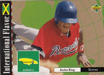 1995 Upper Deck Minor League #109 Andre King Front