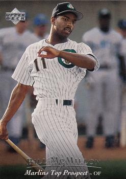 1995 Upper Deck Minor League #183 Billy McMillon Front