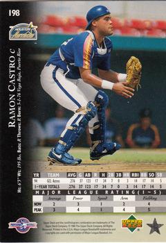 1995 Upper Deck Minor League #198 Ramon Castro Back
