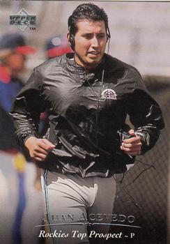 1995 Upper Deck Minor League #40 Juan Acevedo Front