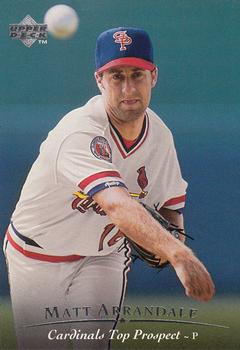 1995 Upper Deck Minor League #44 Matt Arrandale Front