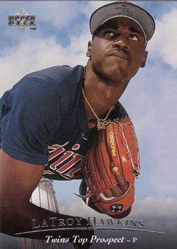 1995 Upper Deck Minor League #7 LaTroy Hawkins Front
