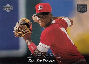 1995 Upper Deck Minor League - Future Stock #28 Pokey Reese Front