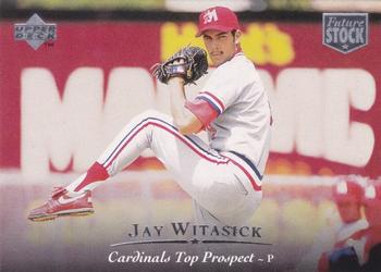 1995 Upper Deck Minor League - Future Stock #88 Jay Witasick Front