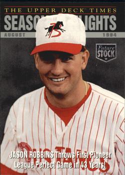1995 Upper Deck Minor League - Future Stock #104 Jason Robbins Front
