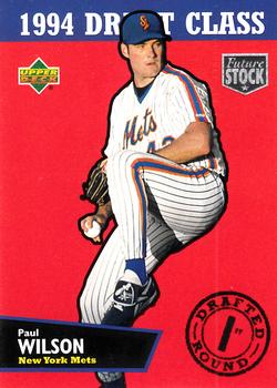 1995 Upper Deck Minor League - Future Stock #215 Paul Wilson Front