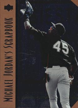1995 Upper Deck Minor League - Michael Jordan Scrapbook #MJ2 Practice Front