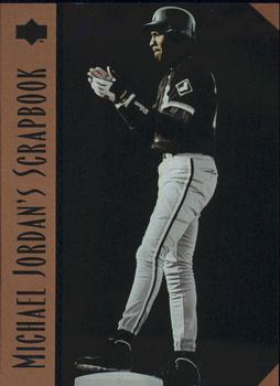 1995 Upper Deck Minor League - Michael Jordan Scrapbook #MJ4 Windy City Classic Front