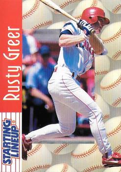 1997 Kenner Starting Lineup Cards #526596 Rusty Greer Front