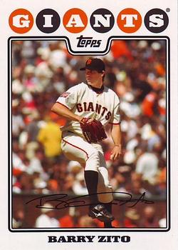 2008 Topps #2 Barry Zito Front