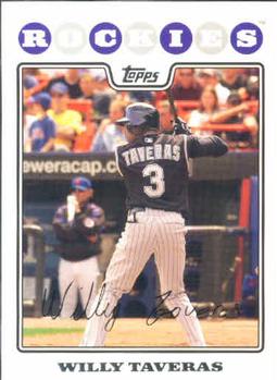 2008 Topps #376 Willy Taveras Front