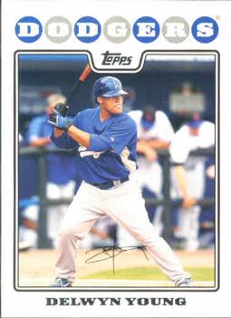 2008 Topps #431 Delwyn Young Front