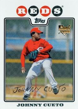 2008 Topps #476 Johnny Cueto Front