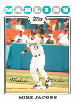 2008 Topps #483 Mike Jacobs Front