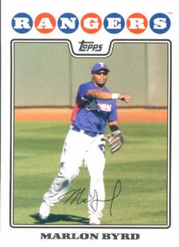 2008 Topps #527 Marlon Byrd Front