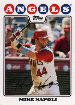 2008 Topps #73 Mike Napoli Front
