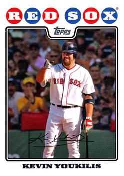 2008 Topps #104 Kevin Youkilis Front