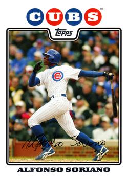 2008 Topps #150 Alfonso Soriano Front