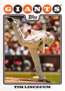 2008 Topps #165 Tim Lincecum Front