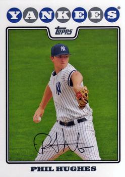 2008 Topps #168 Phil Hughes Front
