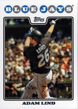 2008 Topps #169 Adam Lind Front