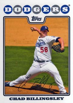 2008 Topps #194 Chad Billingsley Front