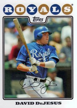 2008 Topps #208 David DeJesus Front