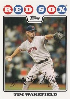 2008 Topps #295 Tim Wakefield Front