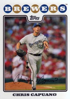 2008 Topps #347 Chris Capuano Front