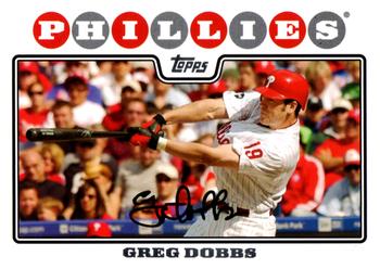 2008 Topps #443 Greg Dobbs Front
