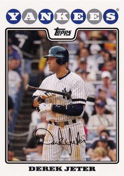 2008 Topps #455 Derek Jeter Front