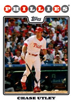 2008 Topps #460 Chase Utley Front