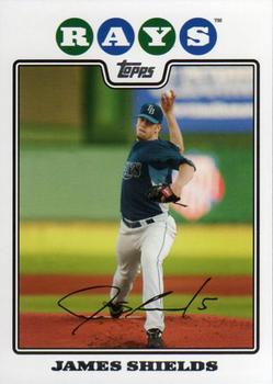 2008 Topps #495 James Shields Front