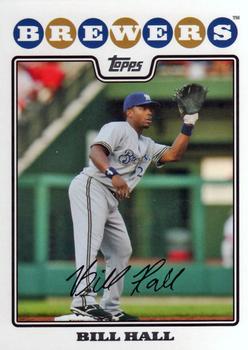 2008 Topps #517 Bill Hall Front