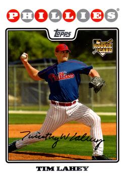 2008 Topps #532 Tim Lahey Front