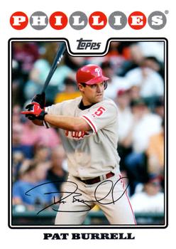 2008 Topps #615 Pat Burrell Front