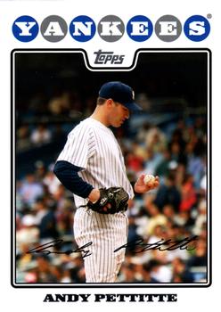 2008 Topps #628 Andy Pettitte Front